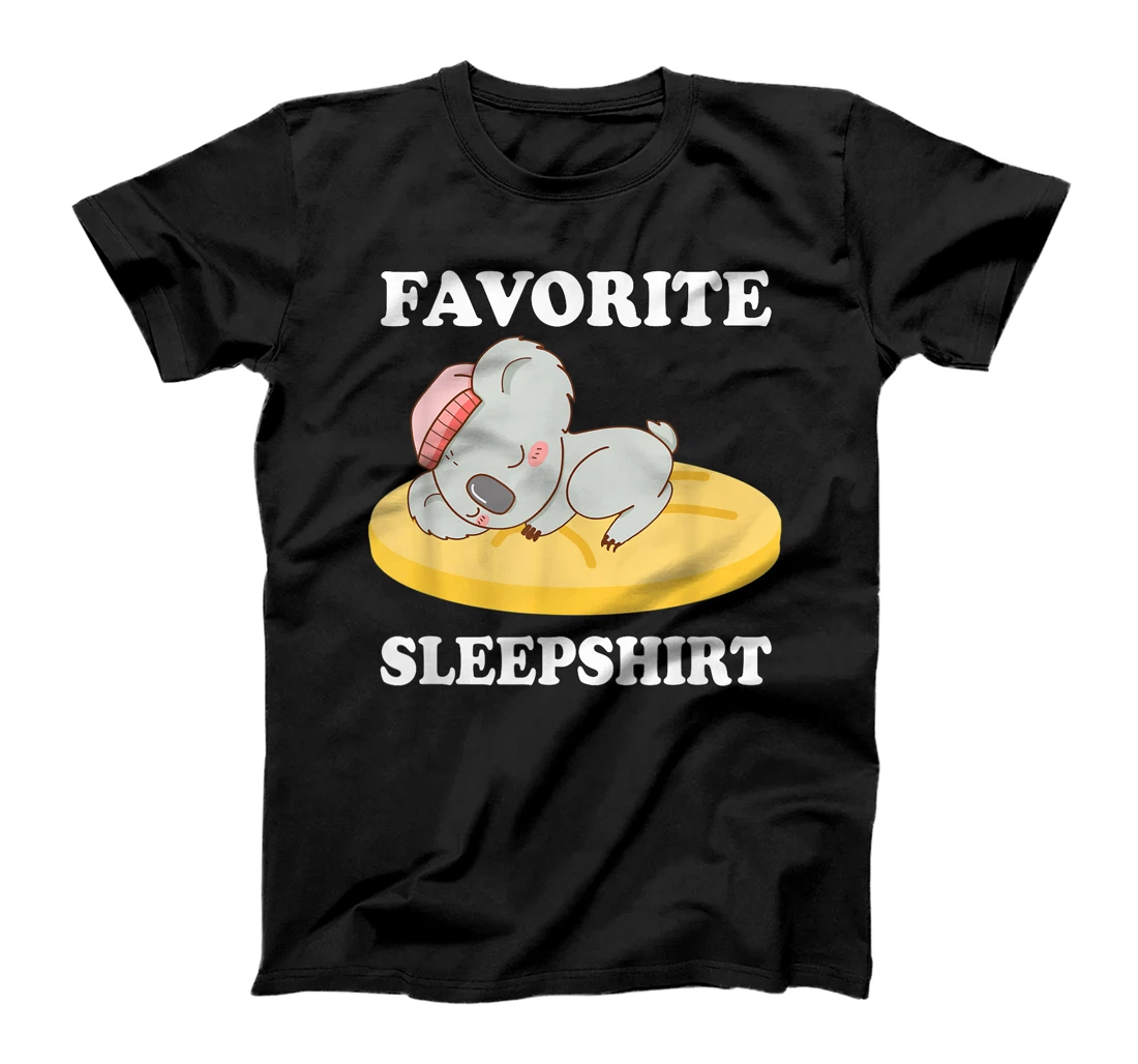 Personalized Lazy Koala Bear Nap Sleeping Pajama Sleep T-Shirt, Kid T-Shirt and Women T-Shirt