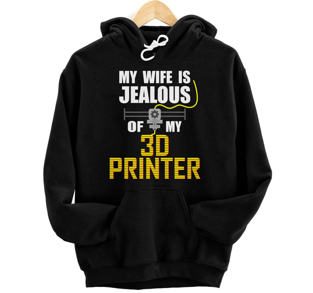 Personalized 3D Printing Funny Humor - 3D Printing Enthusiast Pullover Hoodie
