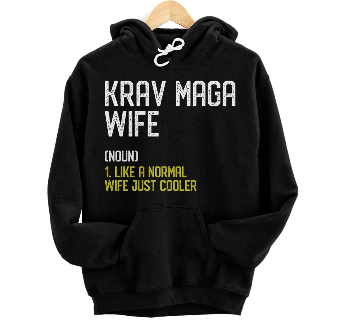Personalized Krav Maga Wife Mother Pullover Hoodie