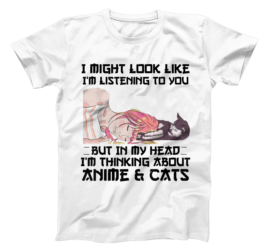 Personalized Anime And Cats Lover Kawaii Merch Gifts For Teen Girls Women T-Shirt, Kid T-Shirt and Women T-Shirt