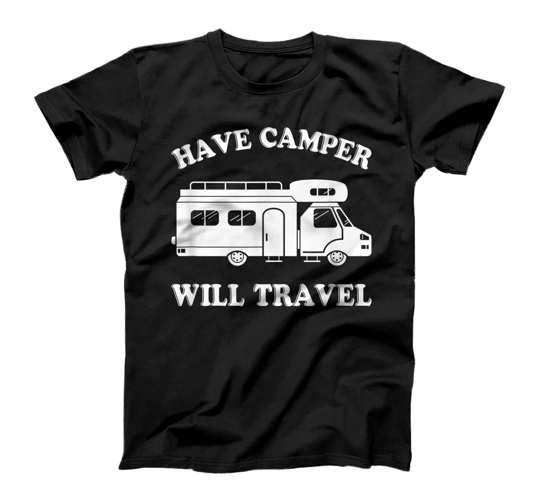 Personalized Have Camper Will Travel Apparel Camper Truck Design T-Shirt, Women T-Shirt