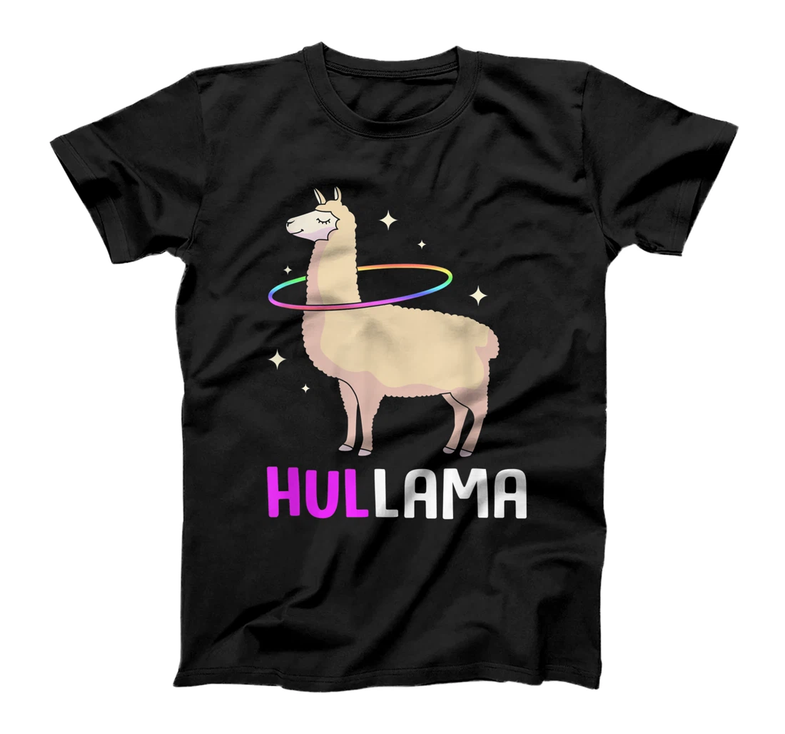 Personalized Funny Alpaca Hullama Hula Hoop Llama T-Shirt, Kid T-Shirt and Women T-Shirt