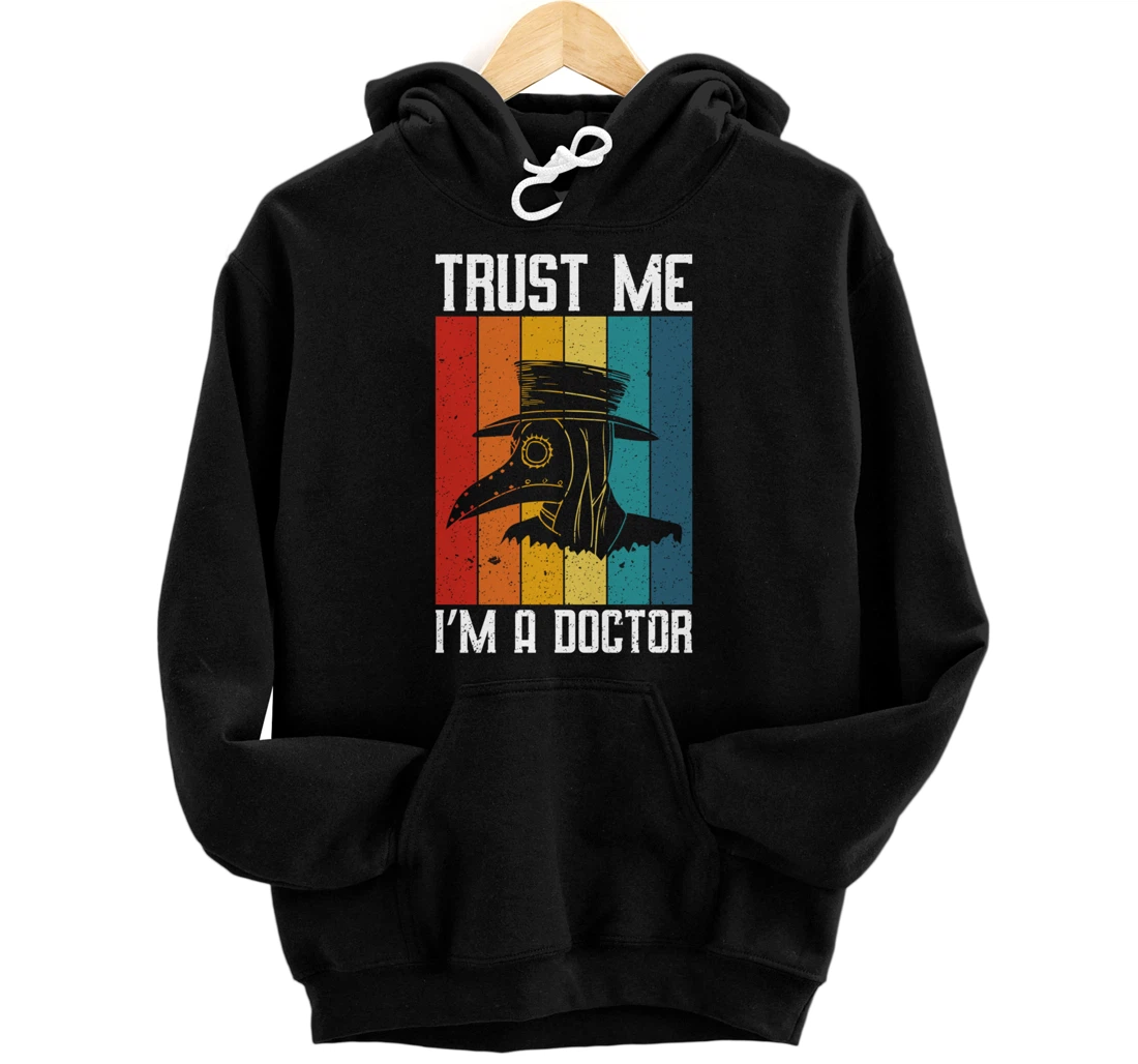 Personalized Retro Vintage SunSet Style Of Trust Me I'm A Doctor Student Pullover Hoodie