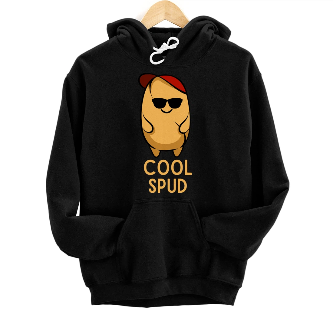 Personalized Cool Spud Funny Potato For Food Humor Vegetable Lovers Pullover Hoodie