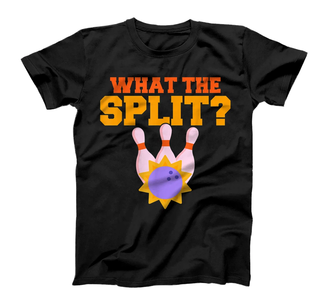 Personalized What the Split Bowling Team Bowler T-Shirt, Women T-Shirt