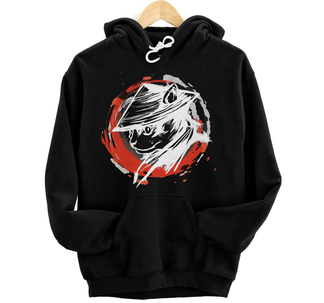 Personalized The Ghost Samurai Warrior Sword Anime Manga Lover Pullover Hoodie