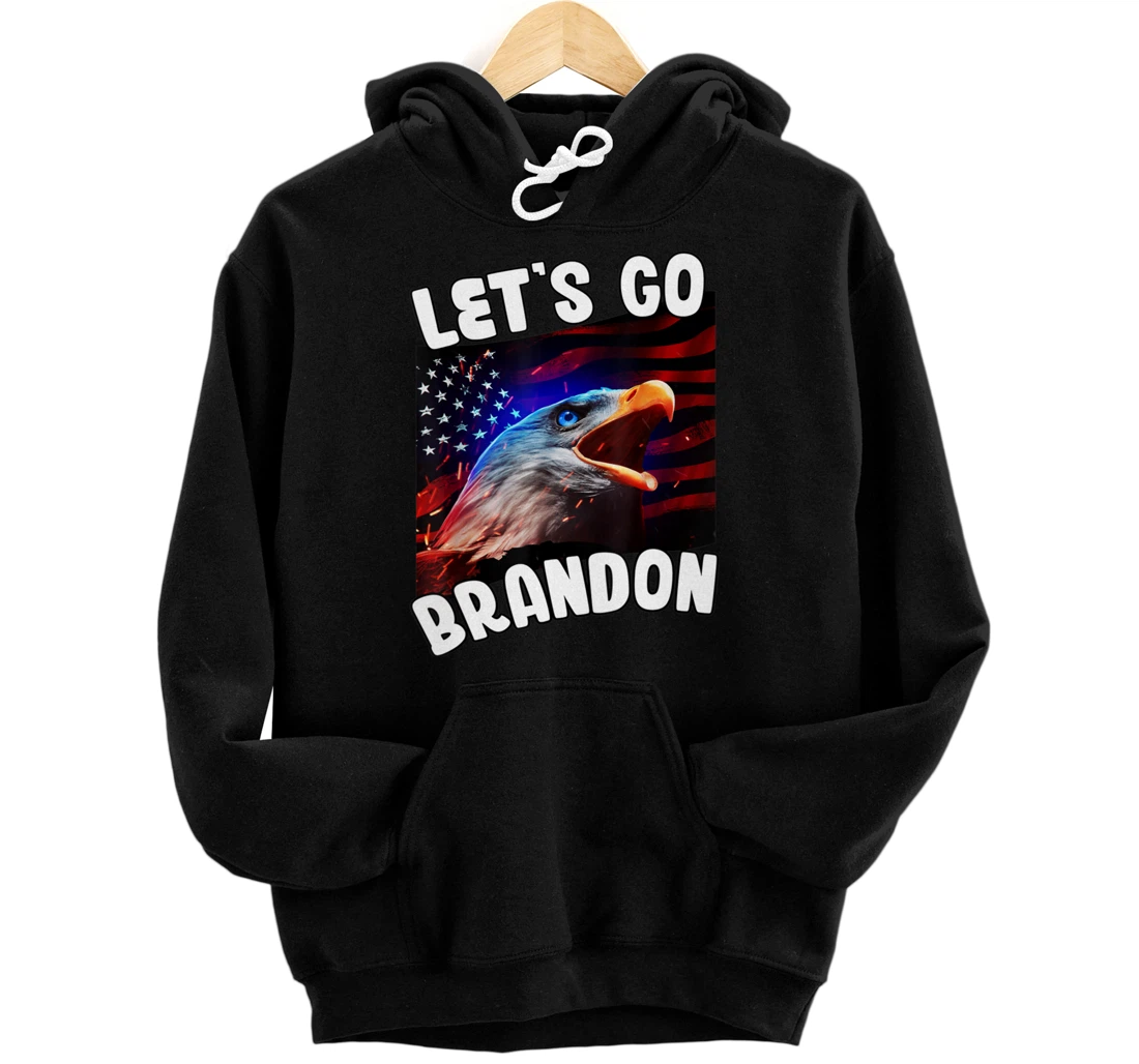 Personalized Let's Go Branden Branson Brandon Conservative Anti Liberal Pullover Hoodie