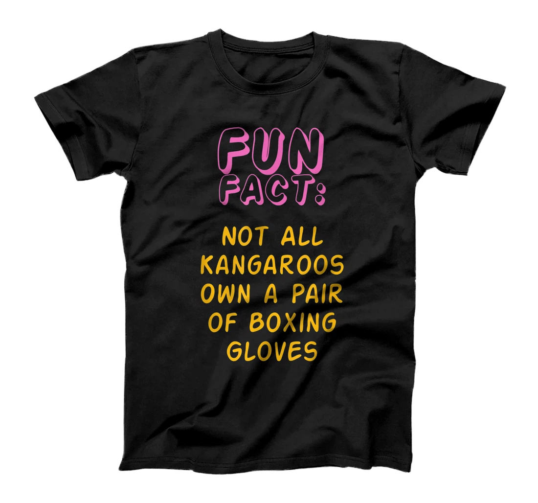 Personalized All Kangaroos Own Boxing Gloves Funny Animal Pun Humor T-Shirt, Women T-Shirt