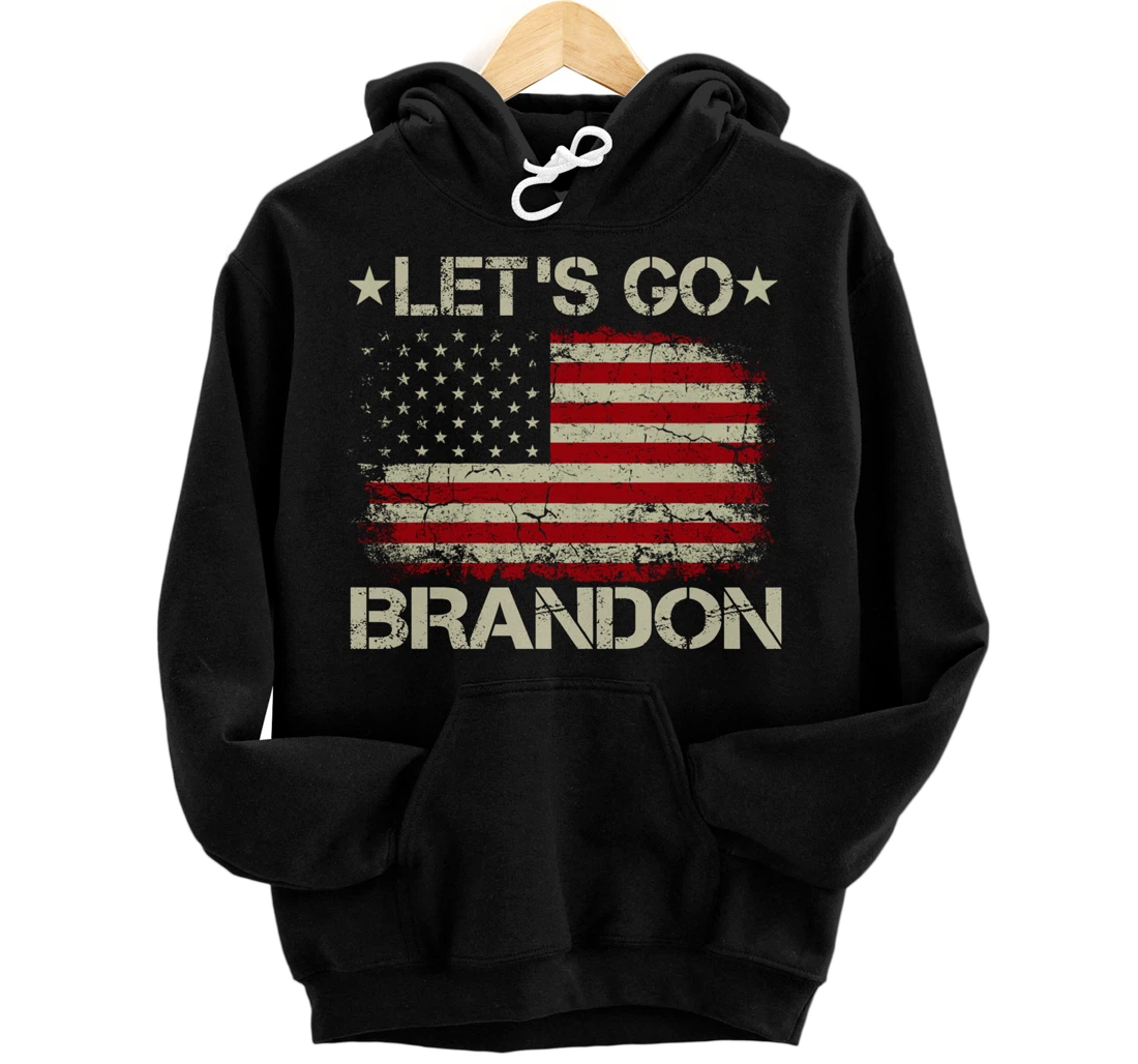 Personalized Lets Go Branson Brandon Pullover Hoodie