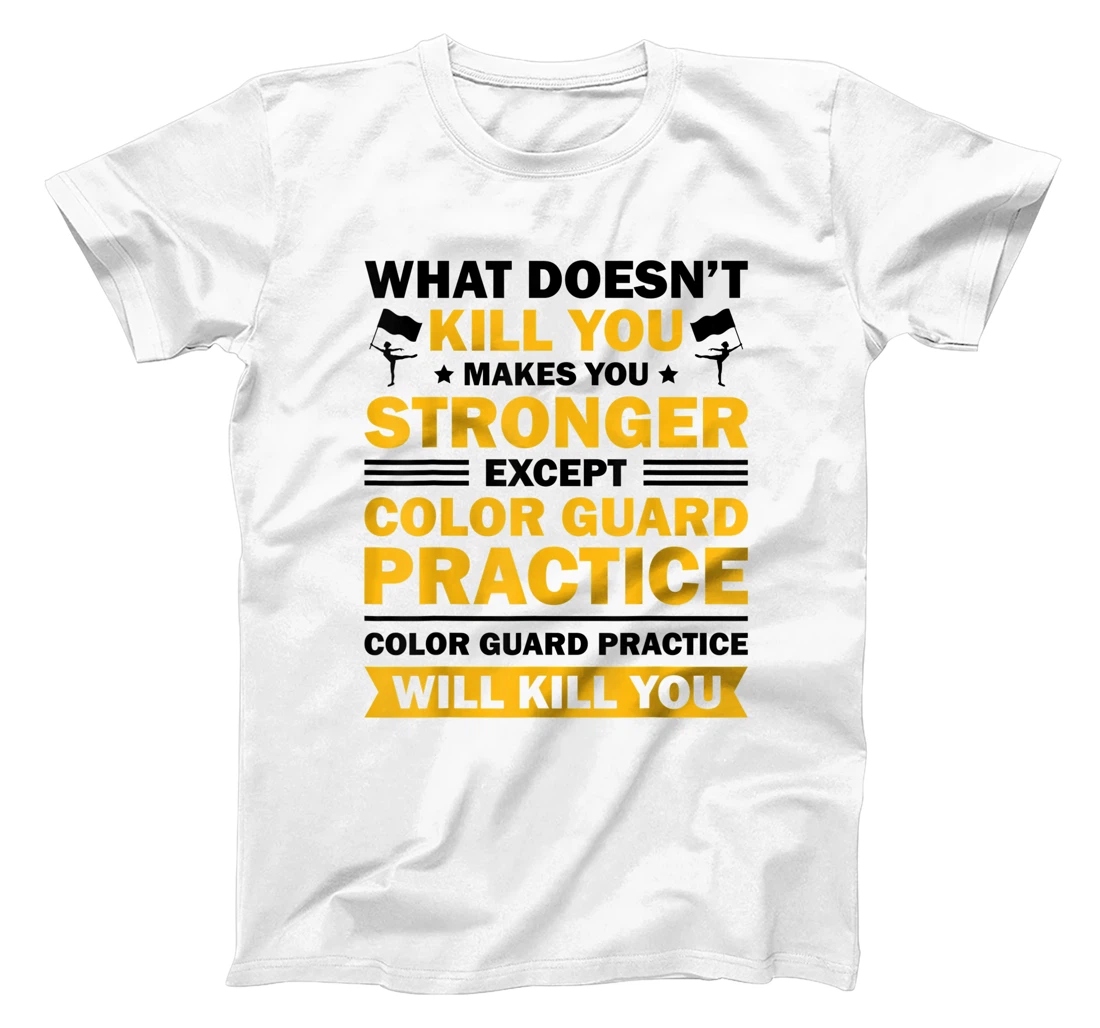 Personalized Color Guard Design For Men Women Winter Guard Marching Band T-Shirt, Women T-Shirt
