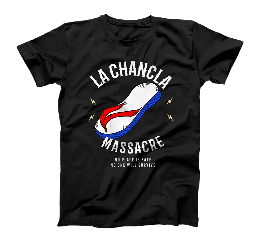 Personalized Womens La Chancla Massacre T-Shirt, Women T-Shirt