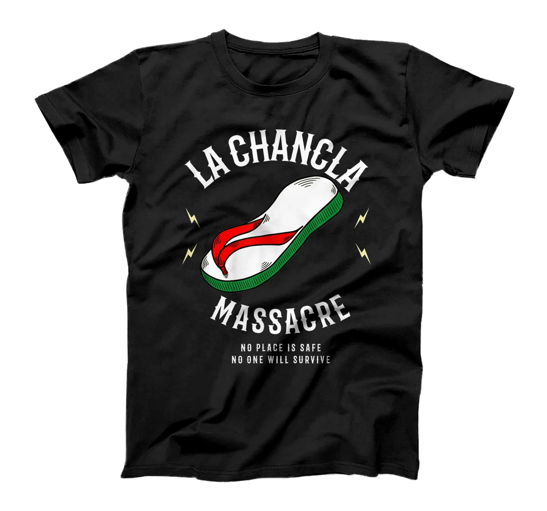 Personalized Womens La Chancla Massacre T-Shirt, Women T-Shirt