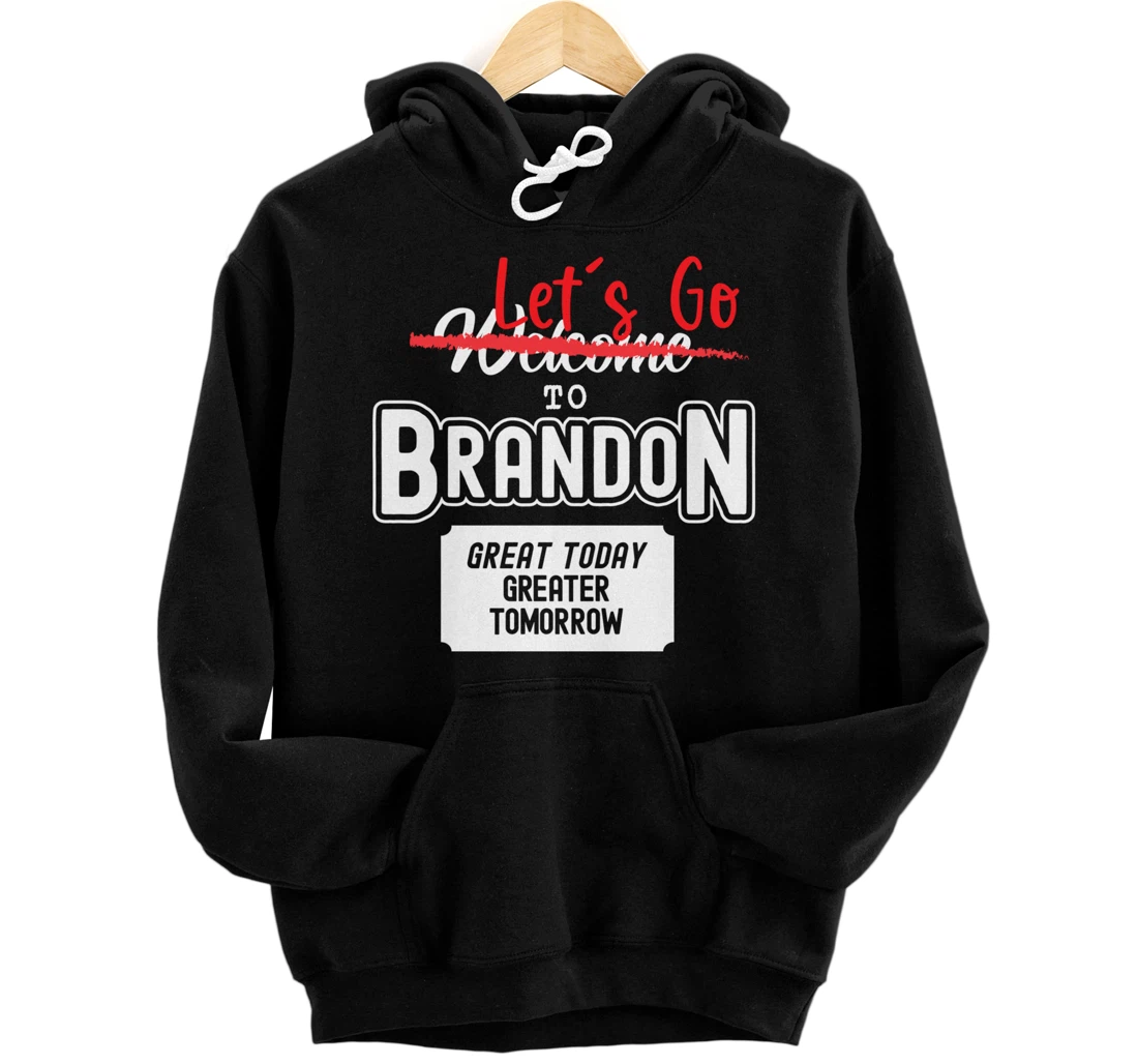 Personalized Ron DeSantis 2022 Welcome To Brandon Florida Pullover Hoodie