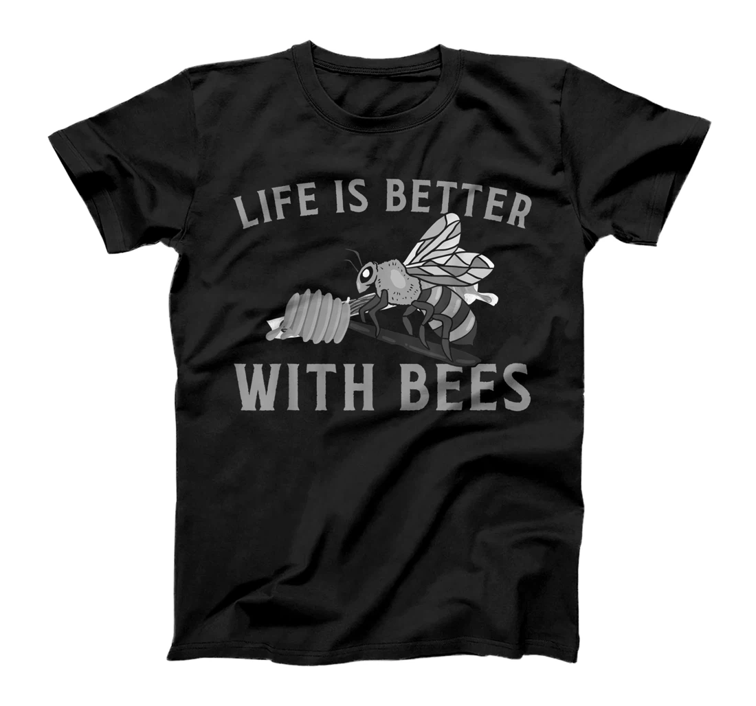 Personalized Cool Bee Design For Men Women Honey Bumble Bee Beekeeping T-Shirt, Kid T-Shirt and Women T-Shirt
