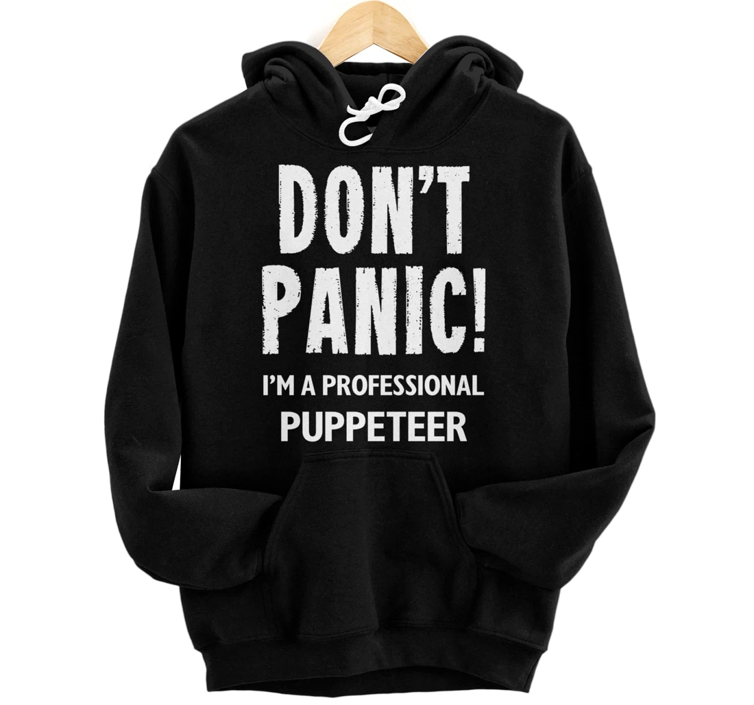 Personalized Puppeteer Pullover Hoodie