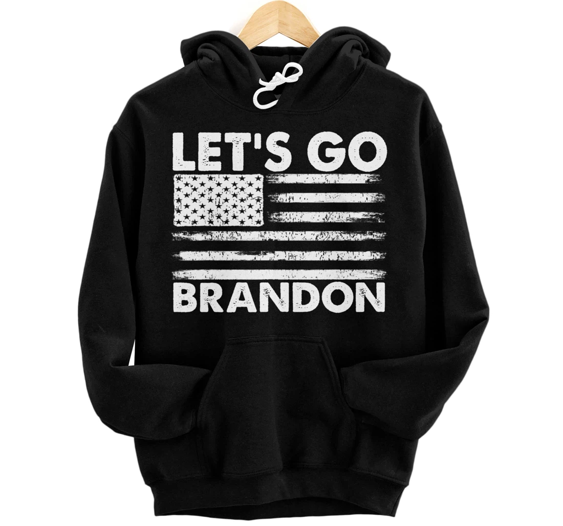 Personalized Let's Go Branson Brandon Conservative Anti Liberal Pullover Hoodie