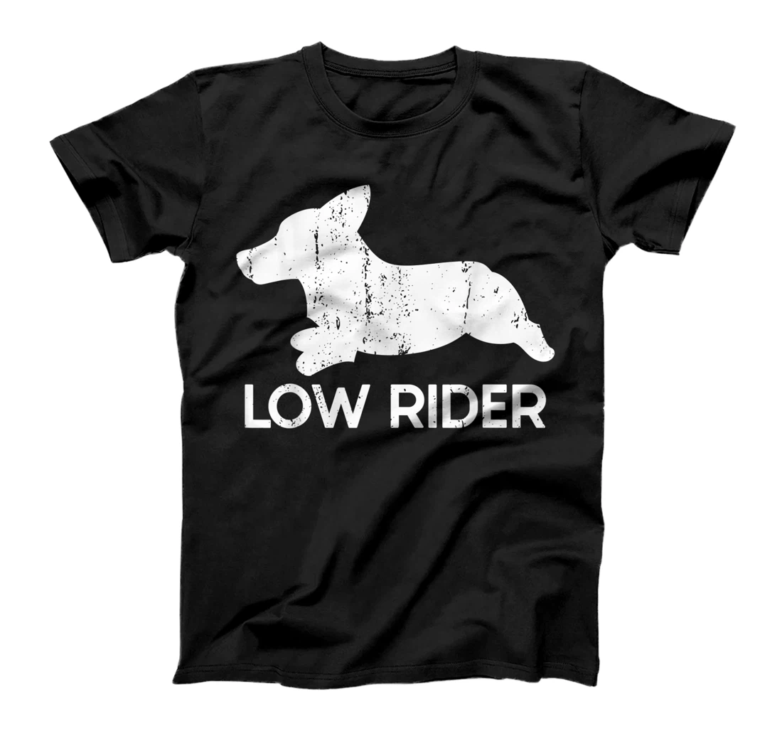 Personalized Womens Dog Lover Adorable Vintage T-Shirt, Kid T-Shirt and Women T-Shirt Low Rider Corgi T-Shirt, Kid T-Shirt and Women T-Shirt