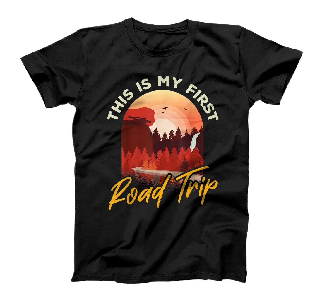 Personalized My First Road Trip - RV Family Trip My Road Trip T-Shirt, Kid T-Shirt and Women T-Shirt