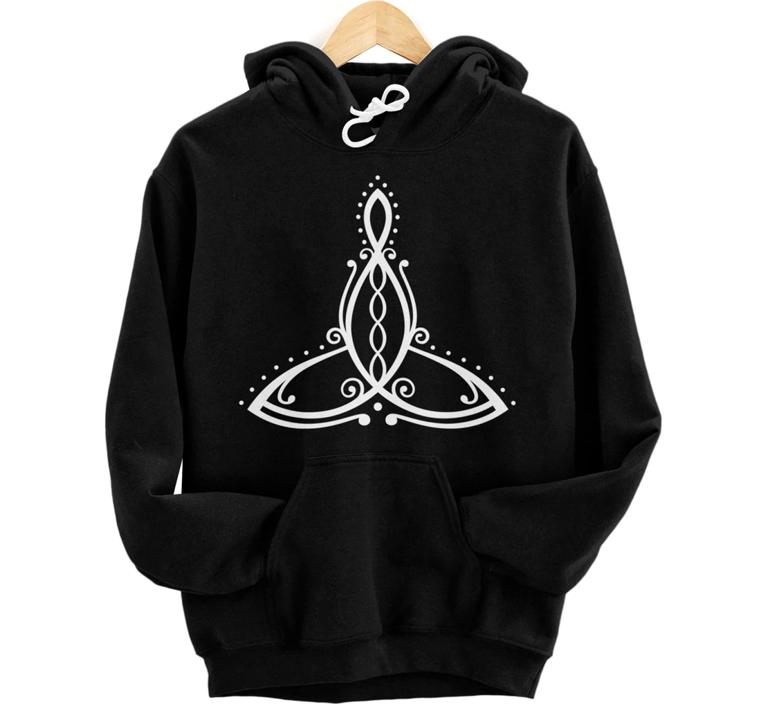 Personalized Celtic Motherhood Symbol Triquetra Trinity Four children Pullover Hoodie