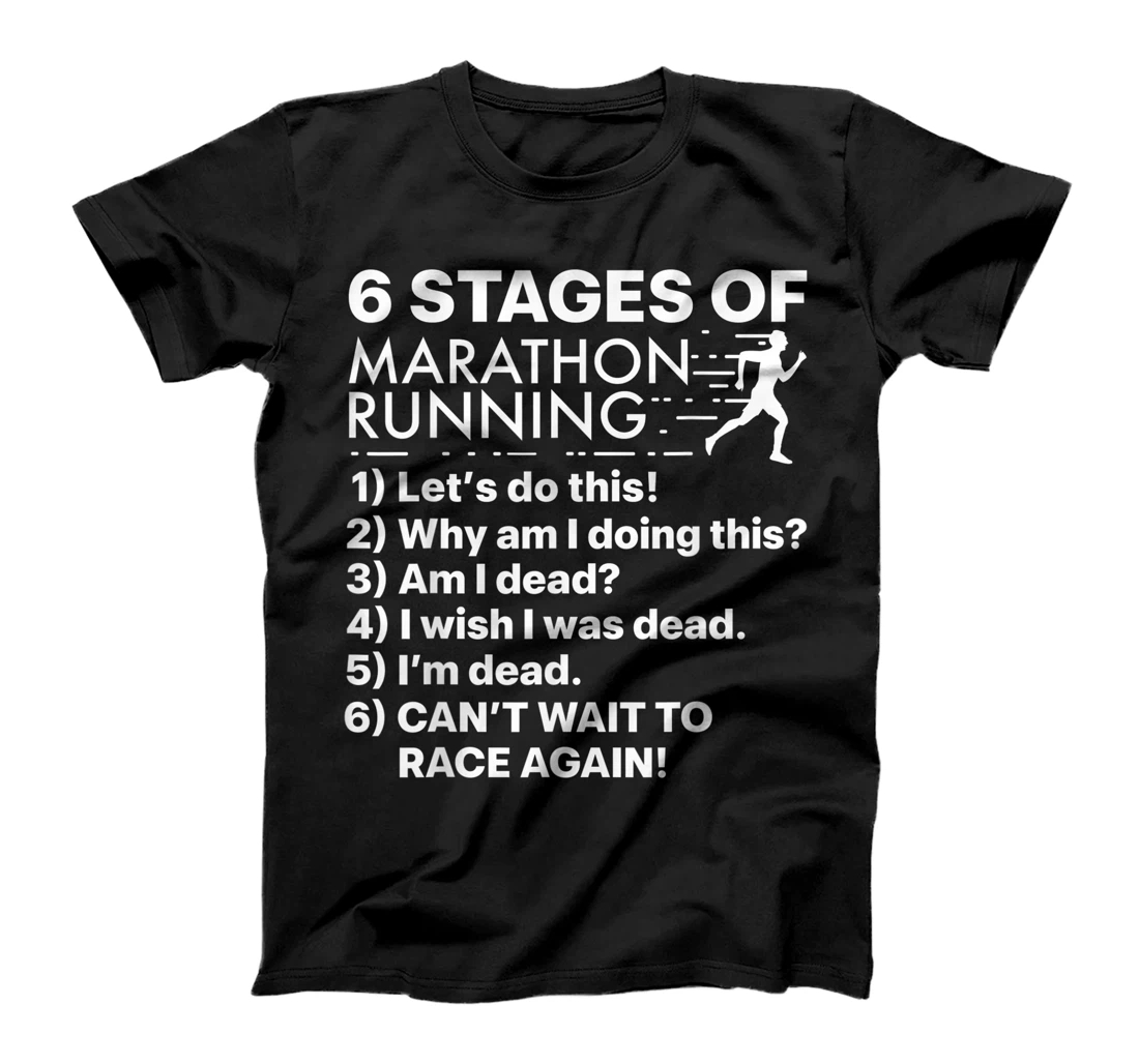 Personalized Cool Marathon Running Art For Men Women Marathoner Finisher T-Shirt, Kid T-Shirt and Women T-Shirt