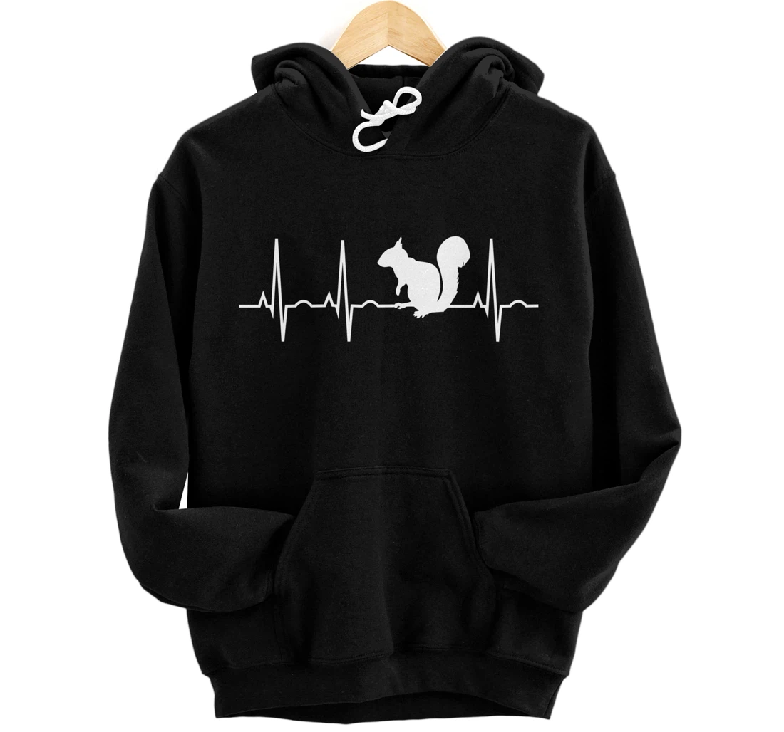 Personalized Squirrel Hoodie - Funny Squirrel Lover Gift Pullover Hoodie