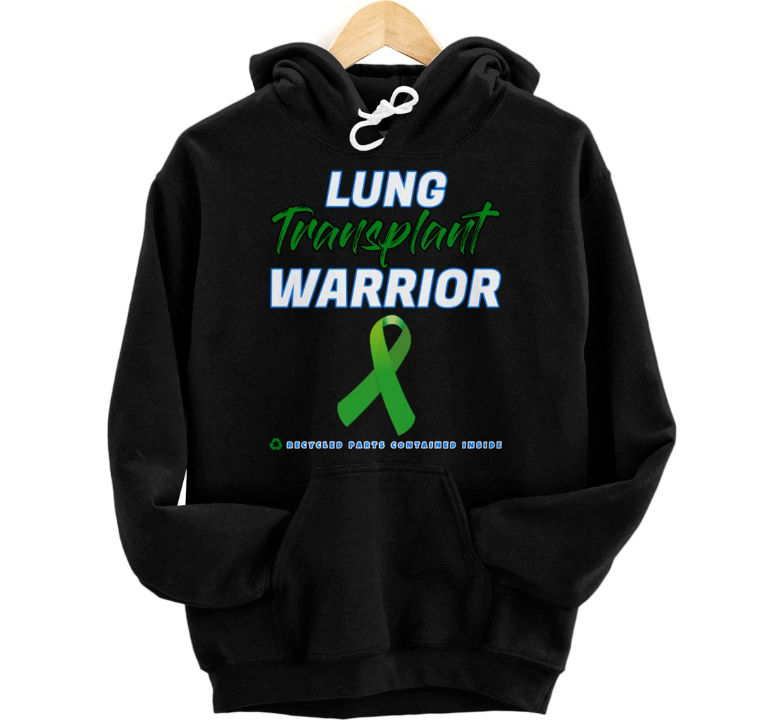 Personalized Lung Transplant Warrior Survivor disease patient proud Pullover Hoodie