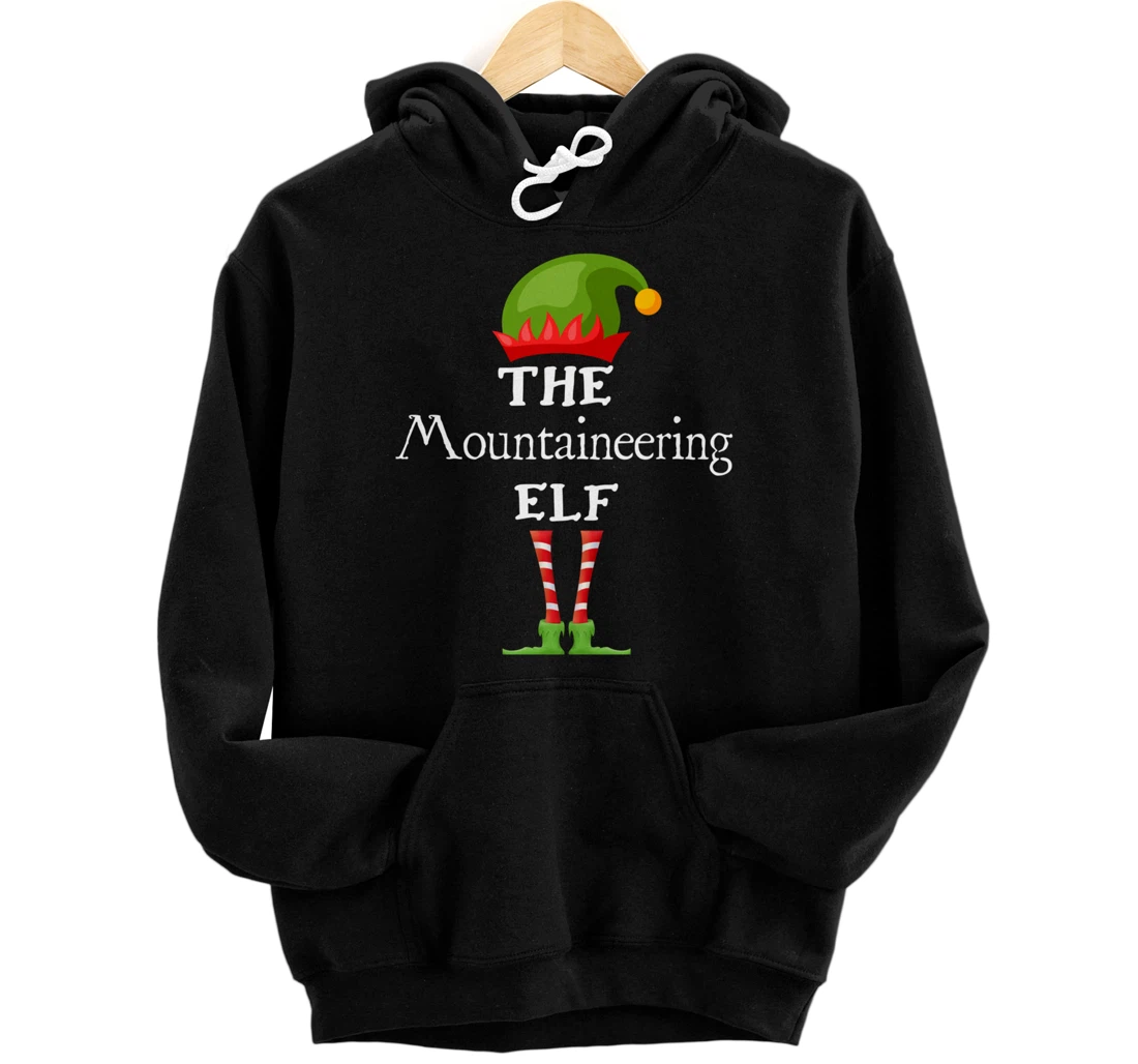 Personalized The Mountaineering Elf Matching Family Holidays Pullover Hoodie