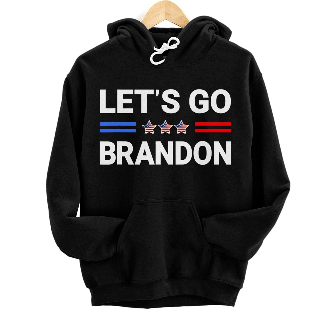 Personalized Let's Go Branson Brandon Conservative Anti Liberal Pullover Hoodie