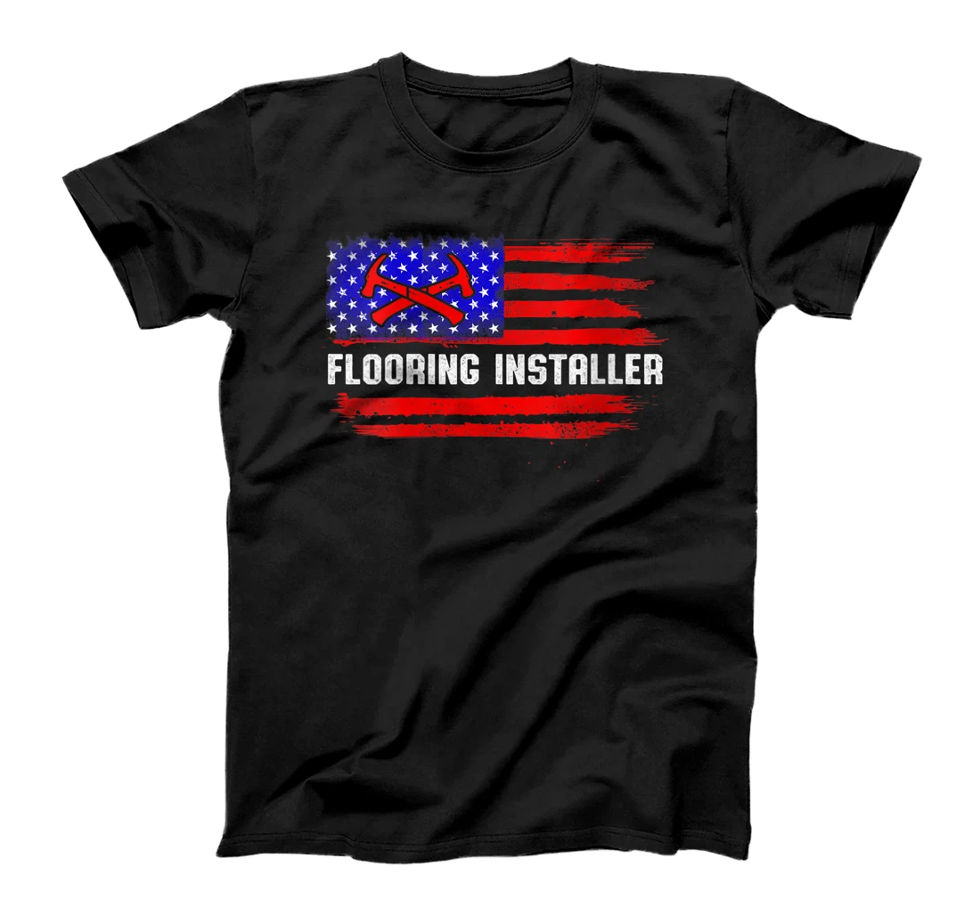 Personalized Womens Flooring Installer Contractor Floor Installation T-Shirt, Women T-Shirt