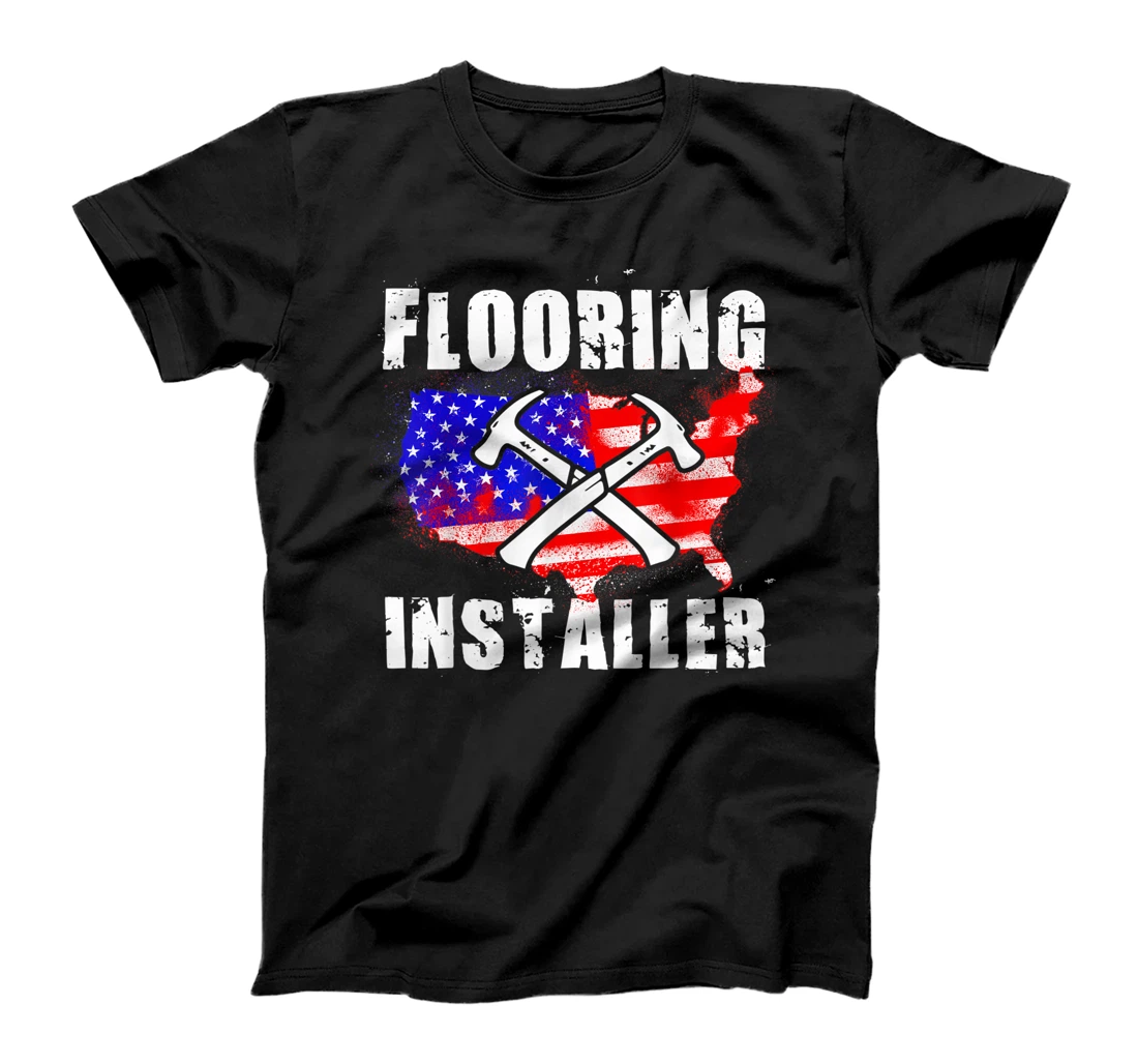 Personalized Flooring Installer Contractor Floor Installation T-Shirt, Women T-Shirt