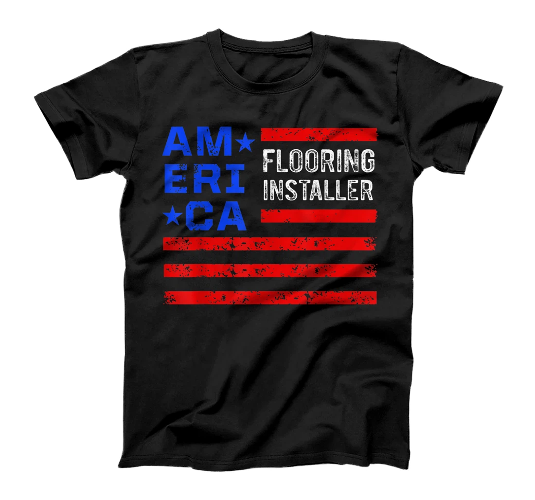 Personalized Flooring Installer Contractor Floor Installation T-Shirt, Women T-Shirt