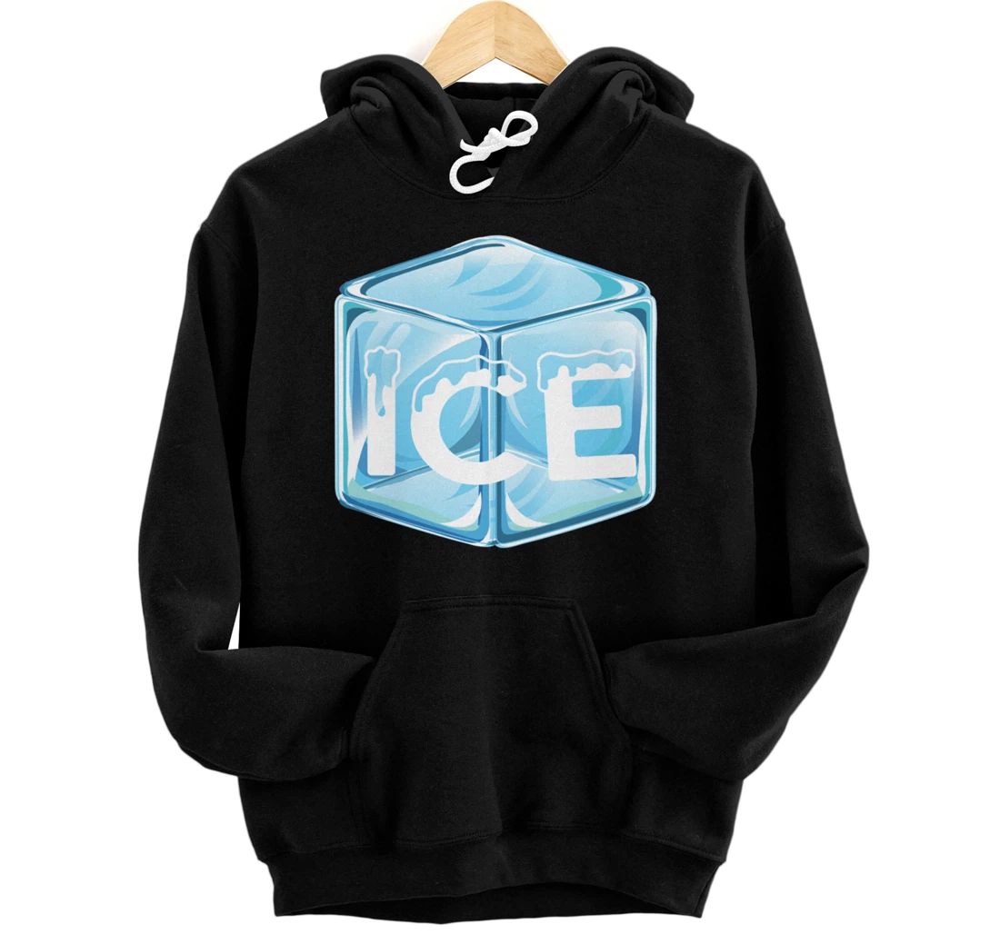 Personalized Ice Fire Ice Cream Partner Look Partner Outfit Pullover Hoodie