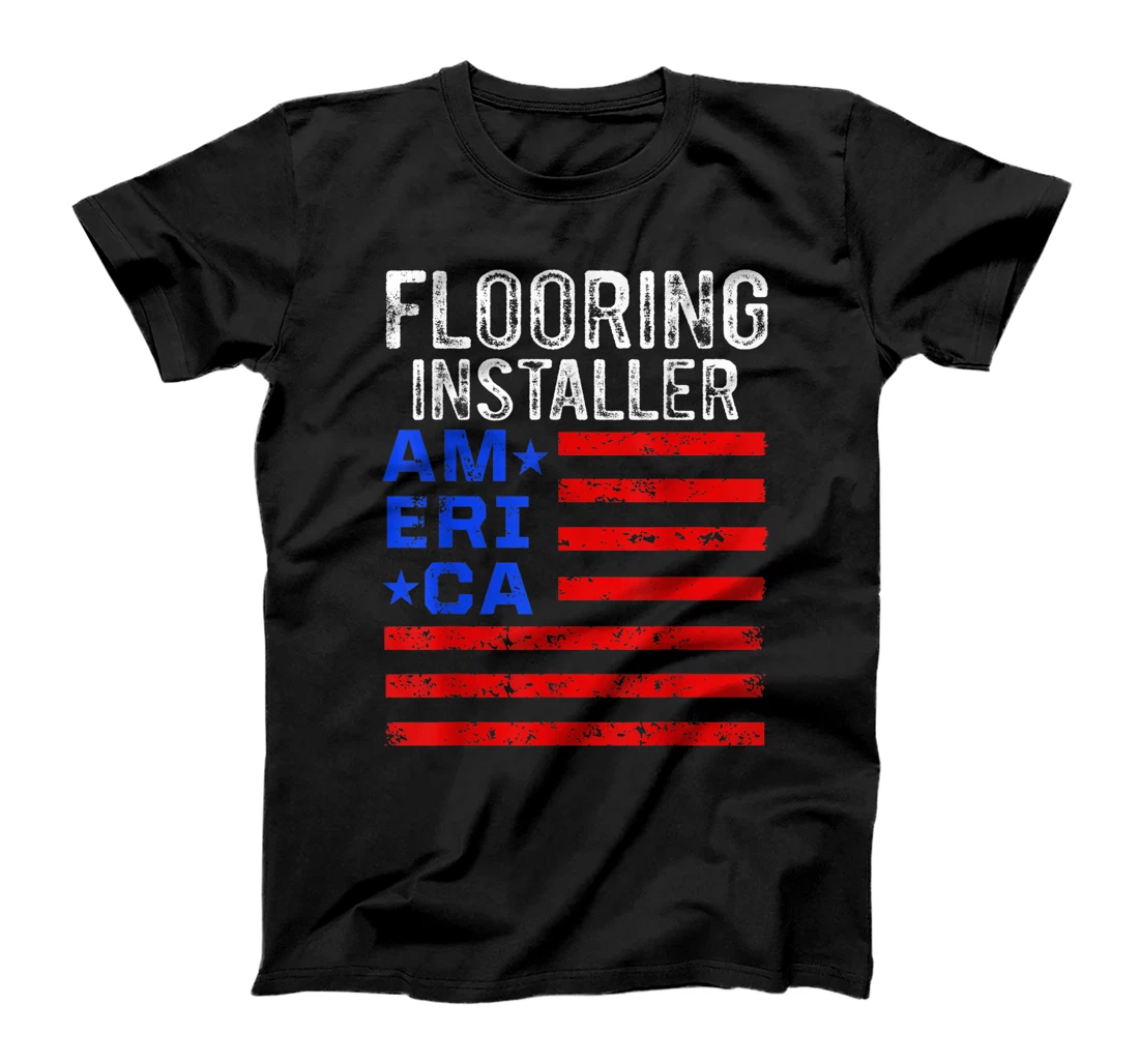 Personalized Flooring Installer Contractor Floor Installation T-Shirt, Women T-Shirt