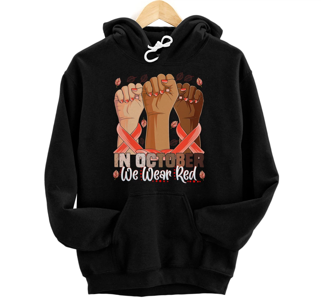 Personalized Red Ribbon Week Saying No To Say Yes Awareness Week 2021 Pullover Hoodie
