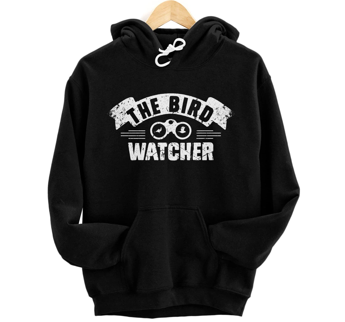 Personalized The Birdwatcher Funny Bird Pullover Hoodie