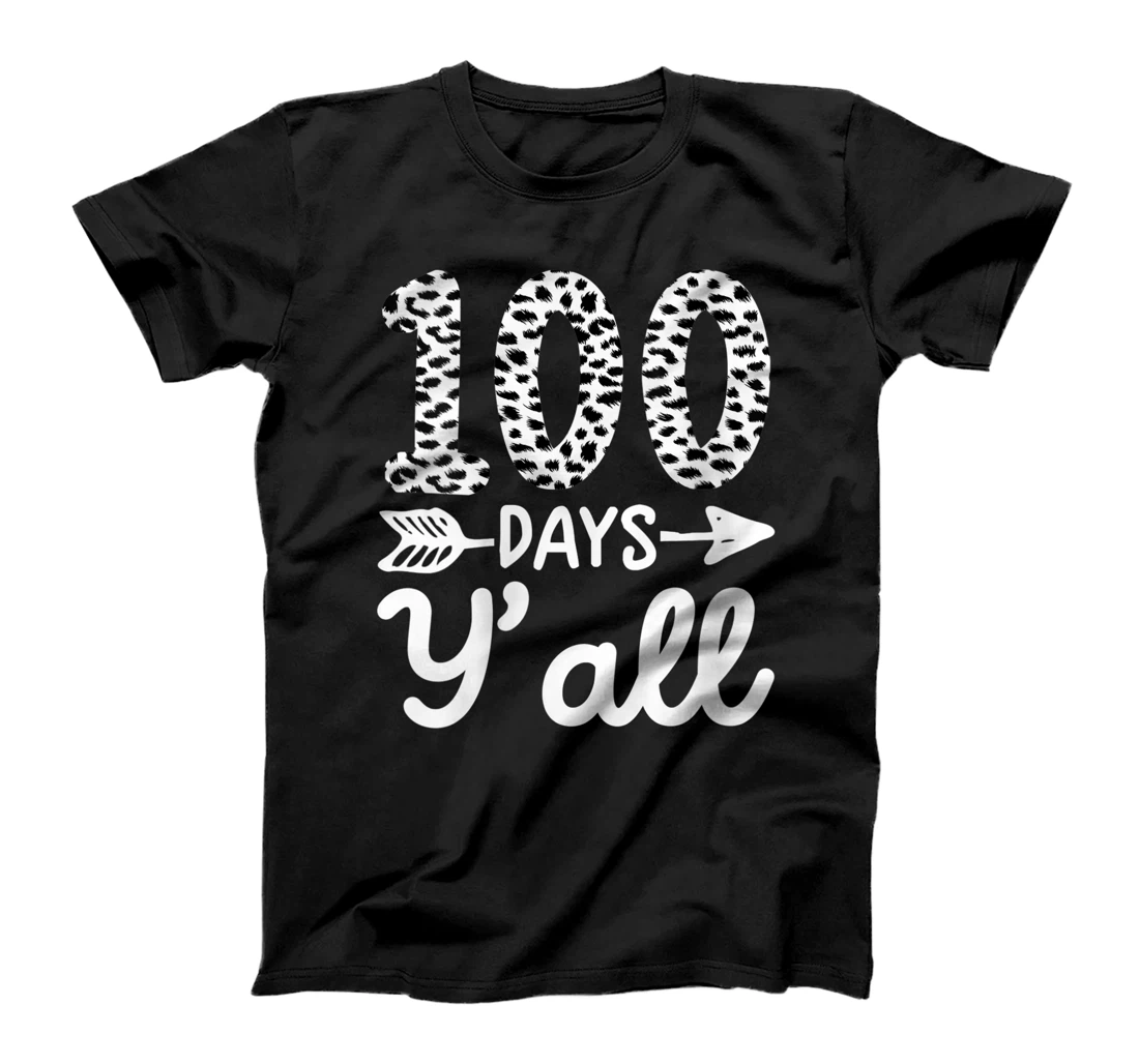 Personalized Womens 100th day of school costume shirt teacher 100 Days Y'all T-Shirt, Women T-Shirt