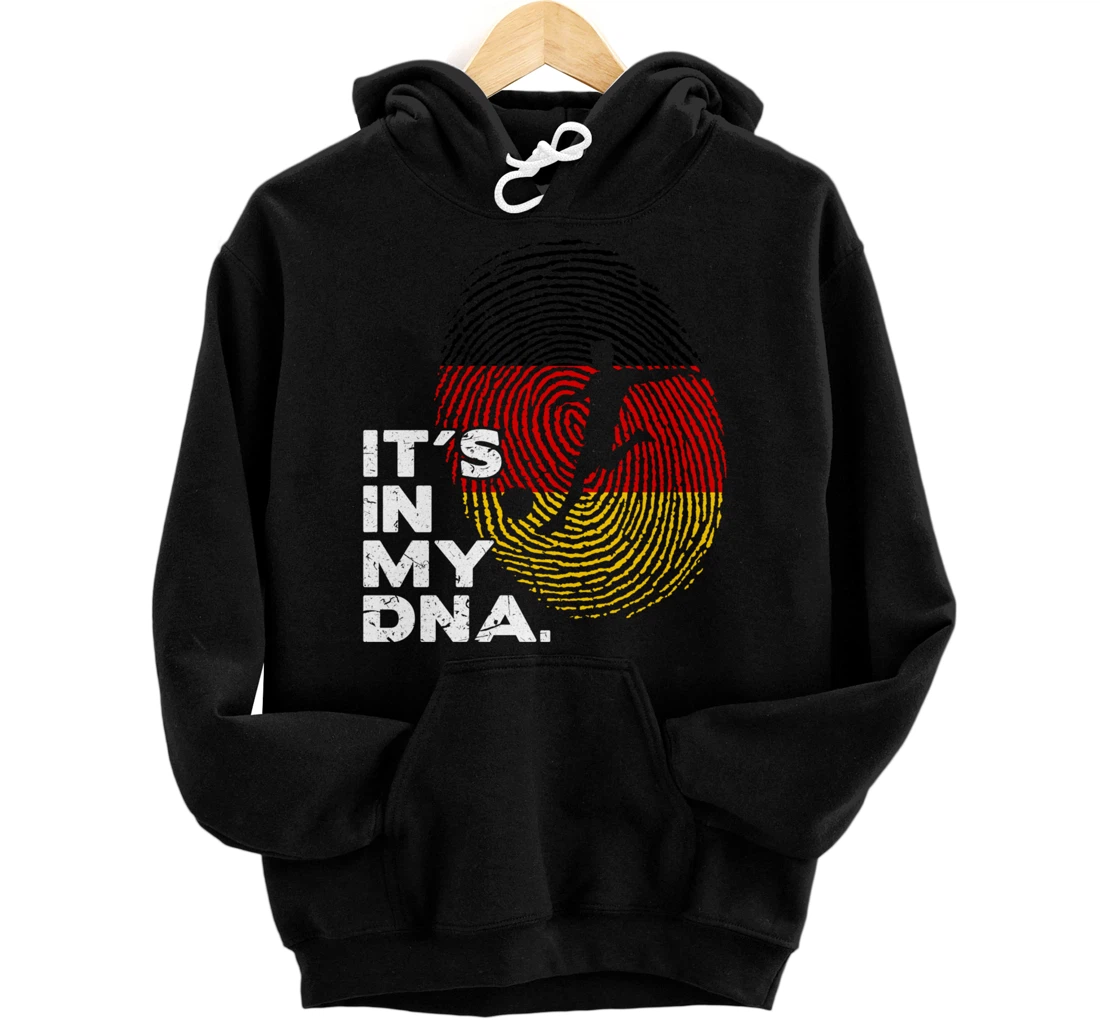 Personalized Football Player Football Lovers Sayings It's in my DNA Pullover Hoodie