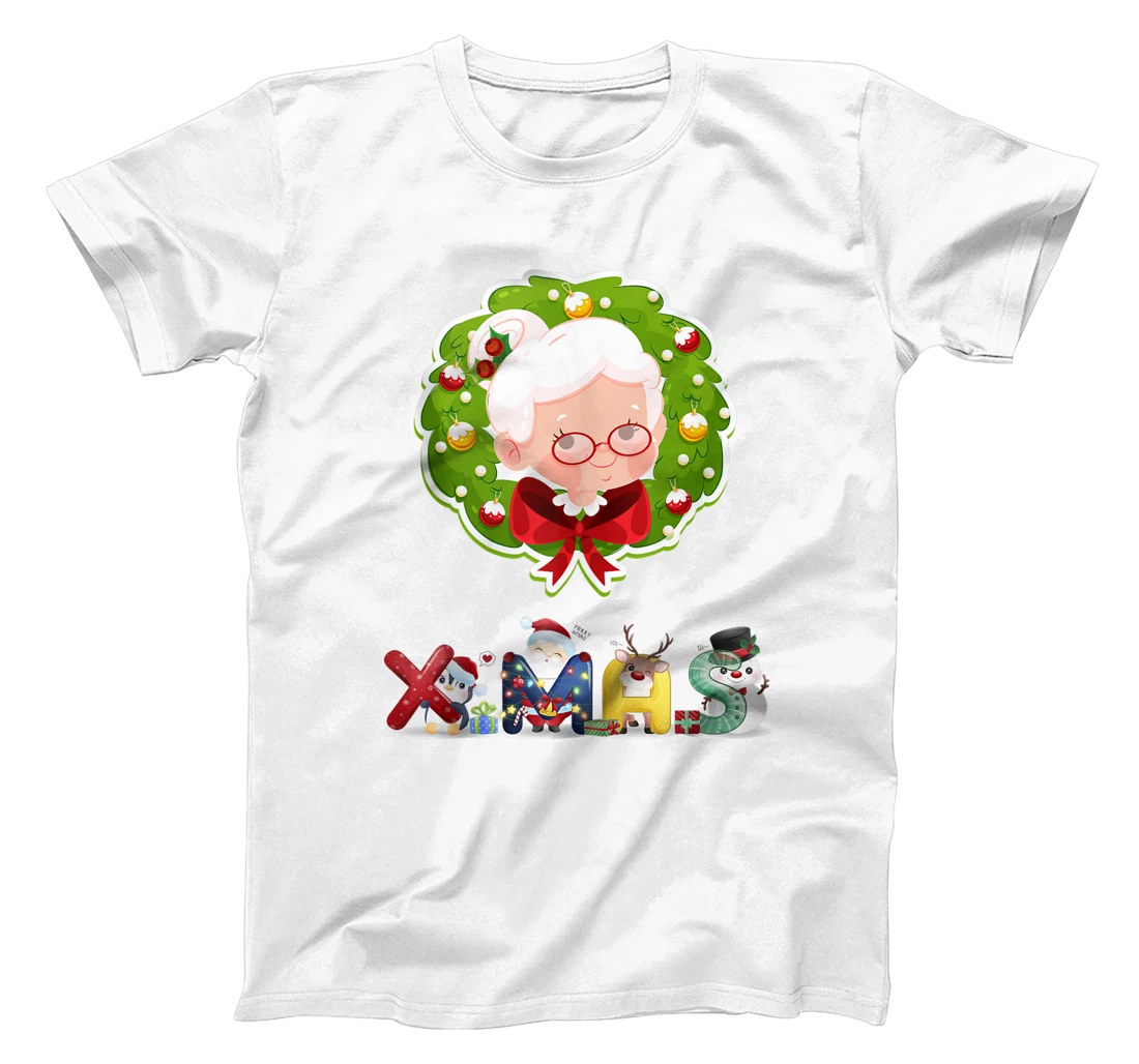 Personalized Santa's Elf Granny T-Shirt, Women T-Shirt Group Matching 2021 Helper Shirt T-Shirt, Women T-Shirt