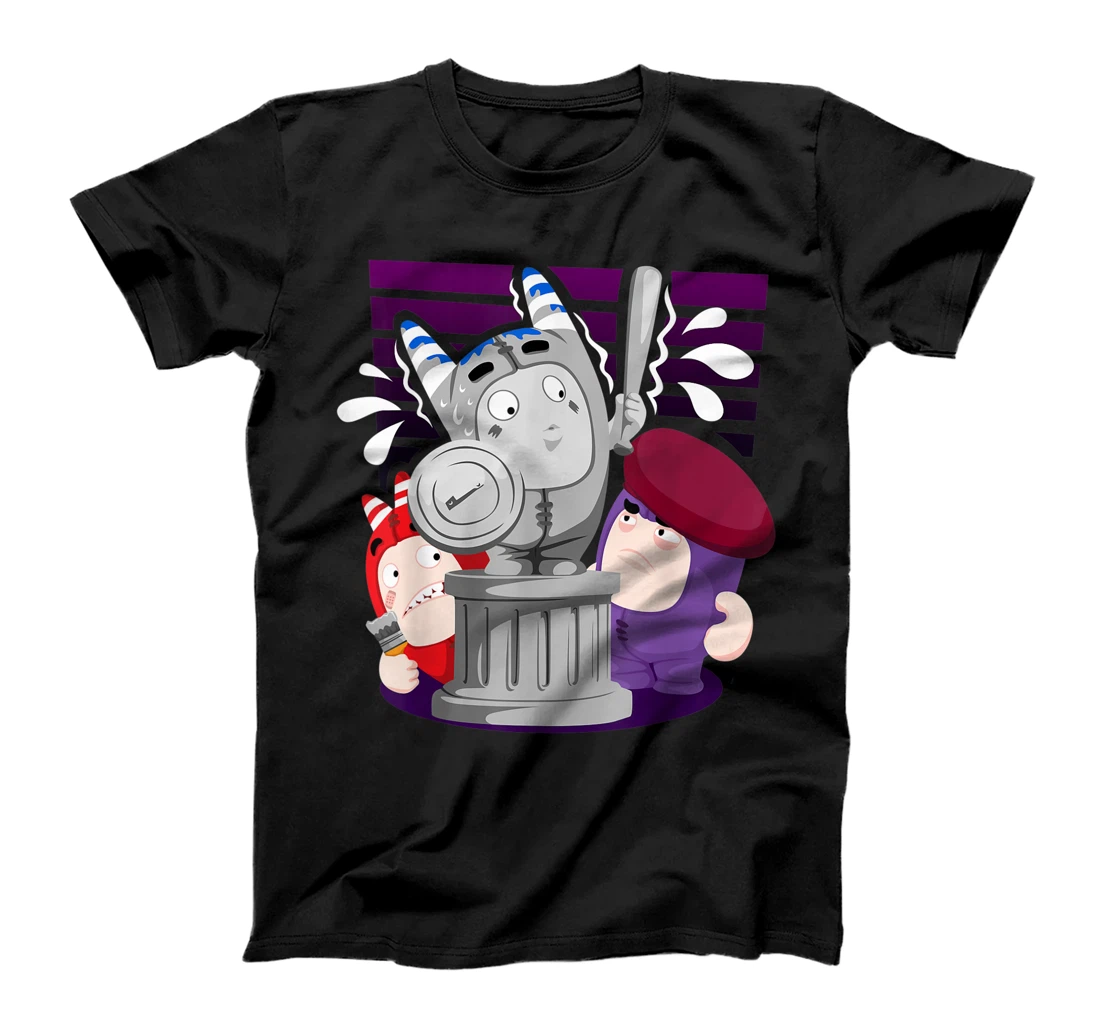 Personalized Oddbods Funny Pogo and Fuse Prank on Jiff Oddbods Friends T-Shirt, Kid T-Shirt and Women T-Shirt