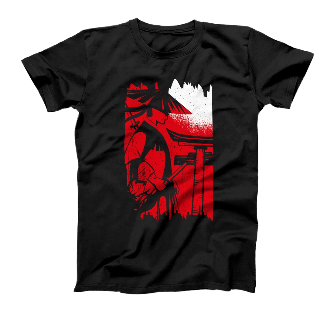Personalized Samurai Sword Samurai T-shirt Samurai Mask T-Shirt