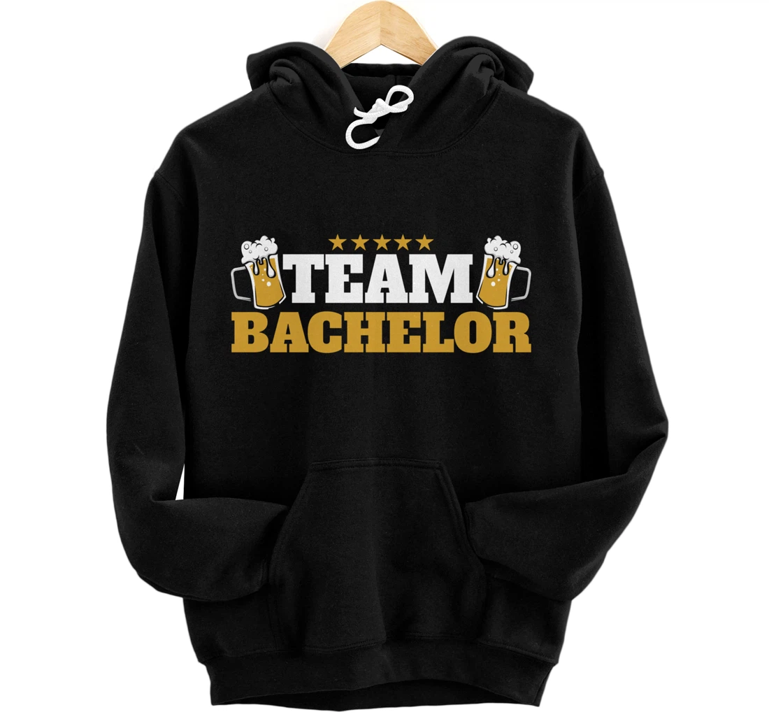 Personalized Stag Party Team Bachelor Pullover Hoodie