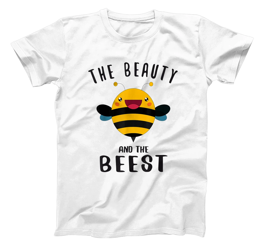 Personalized The Beauty And The Beest Funny Insect Honey Bee Beekeeper T-Shirt, Kid T-Shirt and Women T-Shirt