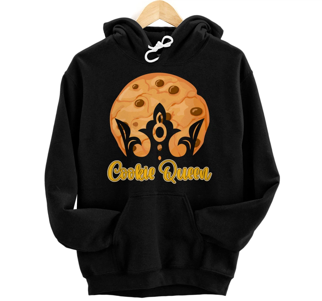 Personalized Cookie Queen bakery, whip, cream, cake, knead Cookies Pullover Hoodie