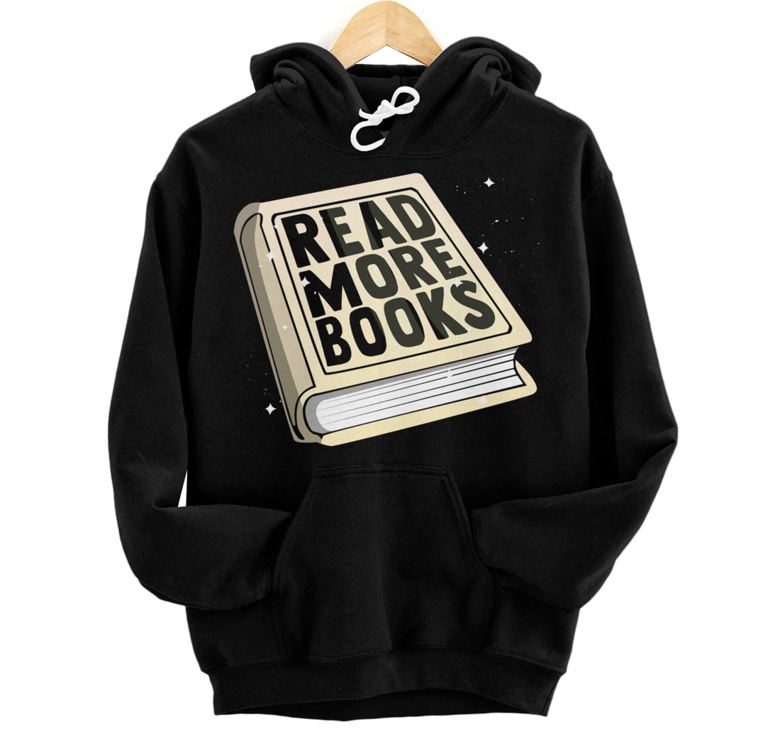 Personalized Funny Book Lover Graphic for Librarians and Book Readers Pullover Hoodie