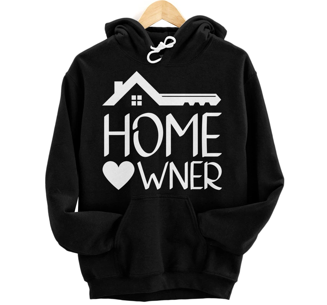 Personalized Homeowner Property Managment New Home Annoucement Pullover Hoodie