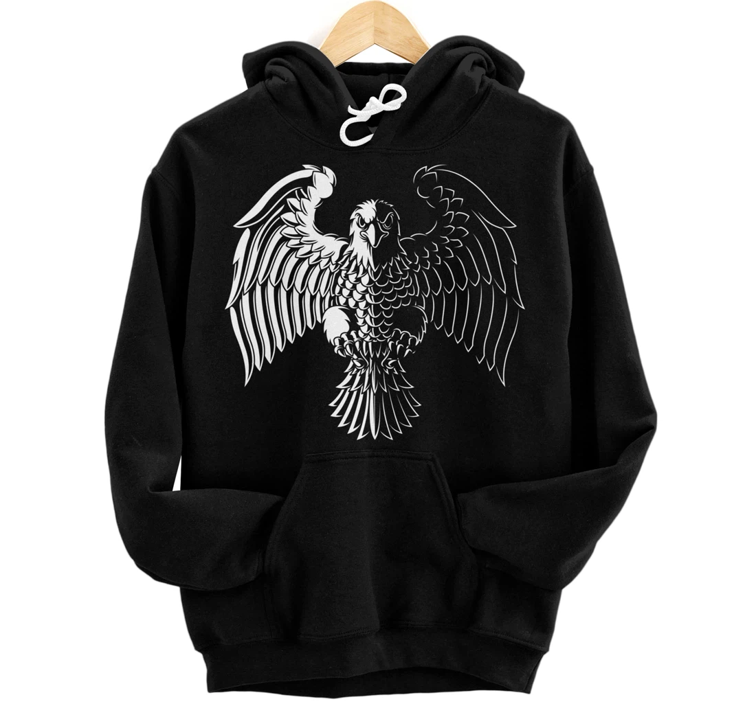 Personalized Eagle Pullover Hoodie