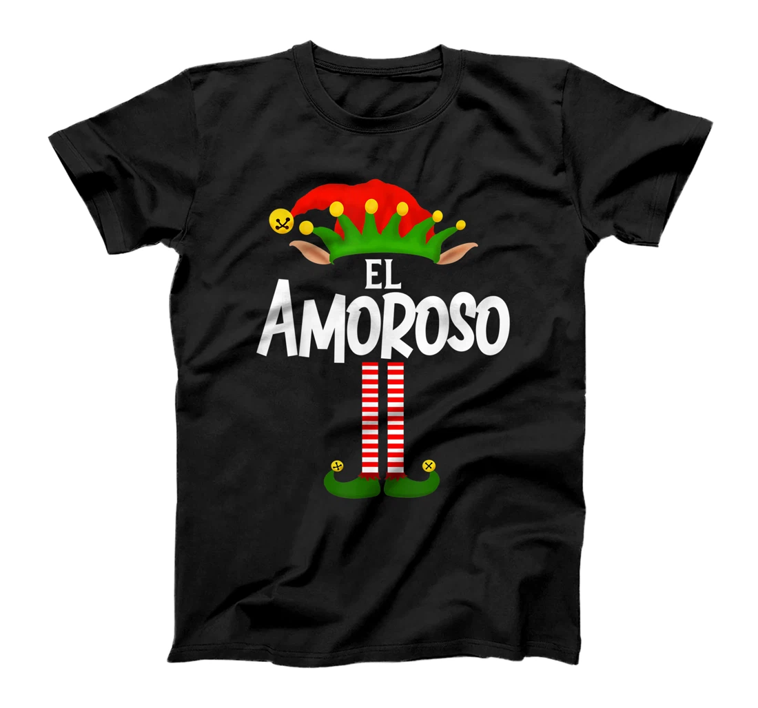 Personalized Soy El Amoroso Elf Family Group Matching in Spanish T-Shirt, Kid T-Shirt and Women T-Shirt