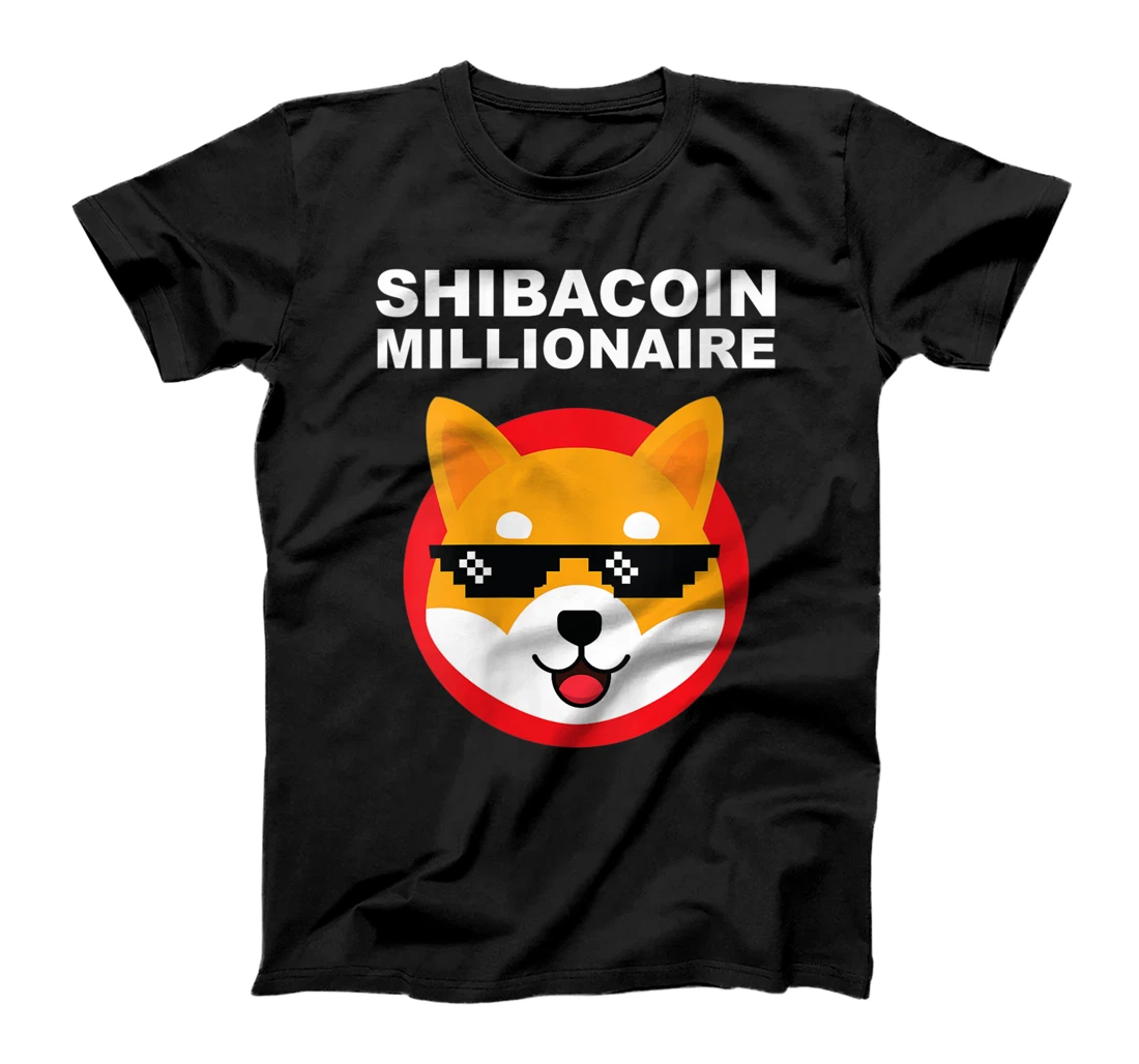 Personalized Womens Shiba Coin The Millionaire Loading Token Coin Shiba Inu T-Shirt, Women T-Shirt