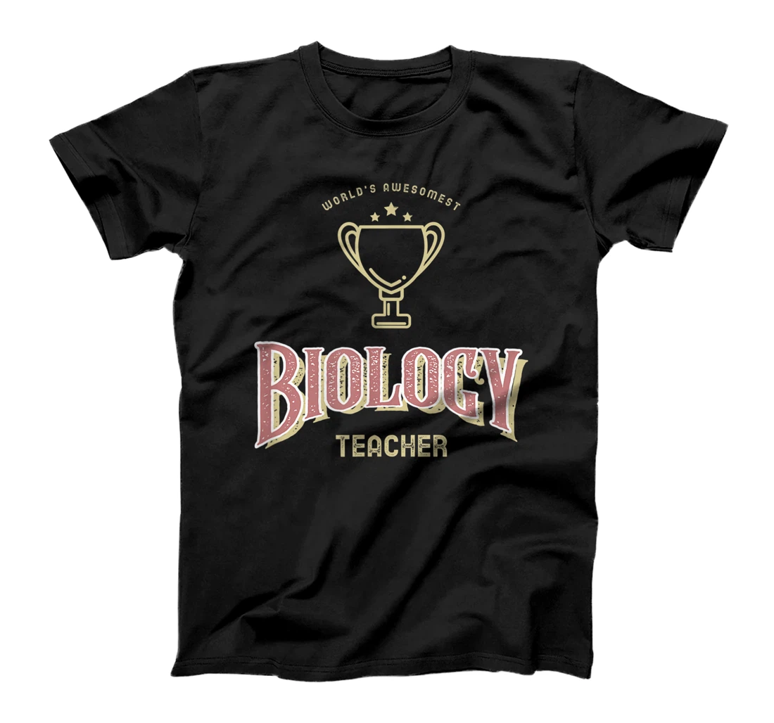 Personalized Biology Teacher Living Organisms Science T-Shirt, Women T-Shirt