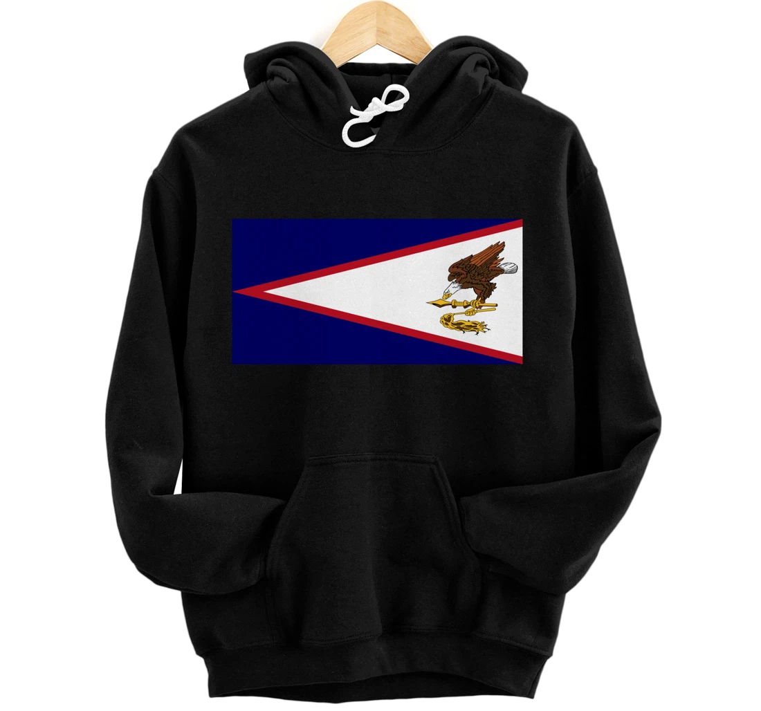 Personalized Flag of American Samoa Pullover Hoodie
